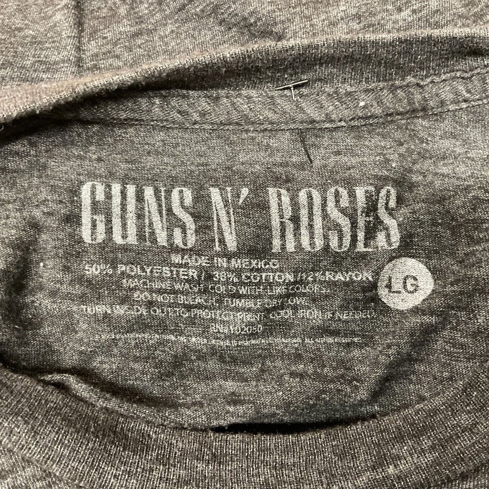 Guns N Roses Appetite For Destruction Charcoal Graphic T Shirt Large - Picture 4 of 7